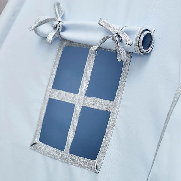 Teepee Tent - Silver Blue 5 Teepee Tent - Silver Blue – Image 5