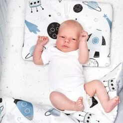 Toddler Blanket M - Space -Fun with Mum Soldes space blanket Set 12