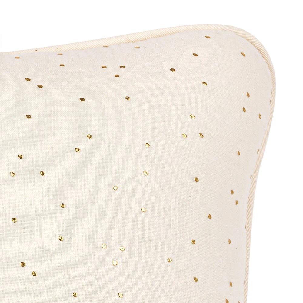 Square Muslin Pillow - Ecru 3 Square Muslin Pillow - Ecru – Image 3