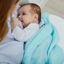 Bamboo Swaddle 2 Pack - Mint/Ecru -Fun with Mum Soldes swaddle blanket 4 2