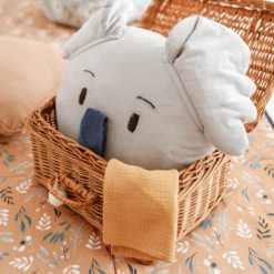 Muslin Swaddle 2 Pack - Ecru/Carmel -Fun with Mum Soldes swaddle carmel 4