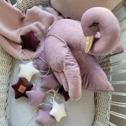 Swan Pillow - Lilac -Fun with Mum Soldes swan pillow lilac3