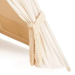 Teepee Tent - Boucle Ecru -Fun with Mum Soldes teepee boucle ecru3