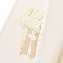 Teepee Tent - Boucle Ecru -Fun with Mum Soldes teepee boucle ecru4