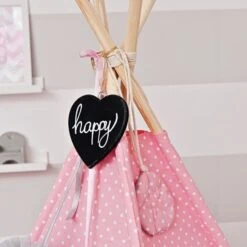 Teepee Tent - Cloudy Rose -Fun with Mum Soldes tent teepee cloudy rose 4