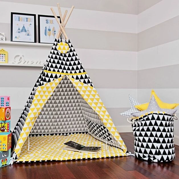 Pillow Cloud Trangle Yellow 2 Pillow Cloud Trangle Yellow – Image 2