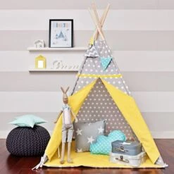 Pillow Suare Star Grey