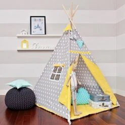 Garland - Turquoise Sea -Fun with Mum Soldes tent teepee yellow peas 5