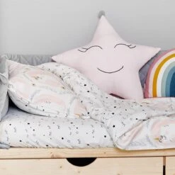 Duvet Set 140x200 - Unicorns -Fun with Mum Soldes unicorns bedding 13