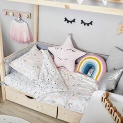 Bedsheet M - Unicorns -Fun with Mum Soldes unicorns bedding 2 1 4